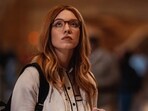 This image released by Sony Pictures shows Sydney Sweeney in a scene from Madame Web. (Columbia Pictures/Sony via AP)