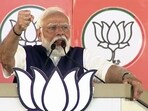 Prime Minister Narendra Modi addresses the crowd during a public meeting in Salem, Tamil Nadu on Tuesday. Prime Minister Narendra Modi addresses the crowd during a public meeting in Salem, Tamil Nadu on Tuesday.
