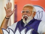 Salem: Prime Minister Narendra Modi addresses during a public meeting ahead of Lok Sabha elections.(PTI)