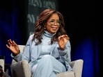 NEW YORK, NEW YORK - SEPTEMBER 12: Oprah Winfrey with George Stephanopoulos and Arthur C. Brooks discuss "Build The Life You Want" at The 92nd Street Y, New York on September 12, 2023 in New York City.   Roy Rochlin/Getty Images/AFP (Photo by Roy Rochlin / GETTY IMAGES NORTH AMERICA / Getty Images via AFP)