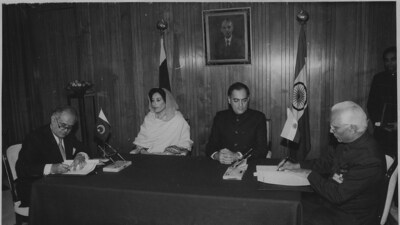 On December 31, 1988, of the Agreement on the Prohibition of Attack against Nuclear Installations and Facilities was signed (HT Archive) On December 31, 1988, of the Agreement on the Prohibition of Attack against Nuclear Installations and Facilities was signed (HT Archive)