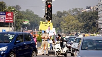 The Delhi Traffic Police has installed 3D radar-based RLVD on major roads and junctions across the city (File) The Delhi Traffic Police has installed 3D radar-based RLVD on major roads and junctions across the city (File)