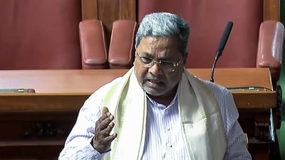 Karnataka Chief Minister Siddaramaiah. (ANI) Karnataka Chief Minister Siddaramaiah. (ANI)