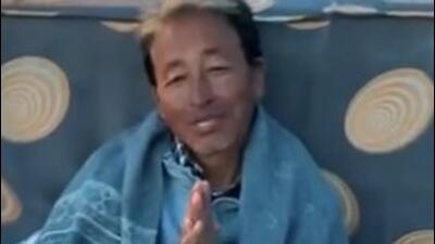 Environmentalist Sonam Wangchuk has been on a fast-unto-death for 13 days demanding Ladakh’s inclusion under the Constitution’s sixth schedule. (Source: X) Environmentalist Sonam Wangchuk has been on a fast-unto-death for 13 days demanding Ladakh’s inclusion under the Constitution’s sixth schedule. (Source: X)