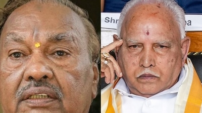KS Eshwarappa has accused BS Yediyurappa of 'cheating' his family. KS Eshwarappa has accused BS Yediyurappa of 'cheating' his family.