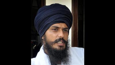 Radical preacher Amritpal Singh (PTI) Radical preacher Amritpal Singh (PTI)