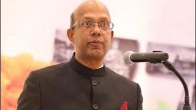 Vinay Kumar, a 1992-batch Indian Foreign Service officer, served as the ambassador to Myanmar since late 2021. (Photo from X)