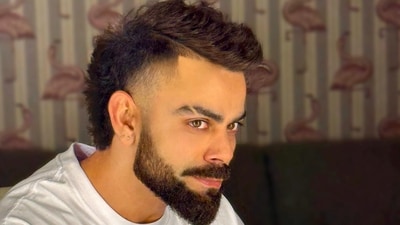 Virat Kohli's new look was shared on social media on Tuesday Virat Kohli's new look was shared on social media on Tuesday