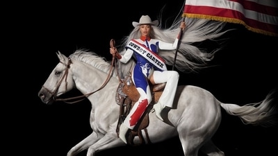 Beyonce's Cowboy Carter is a continuation of the Renaissance saga. It drops on music platforms on March 29, 2024. (Instagram / beyonce) Beyonce's Cowboy Carter is a continuation of the Renaissance saga. It drops on music platforms on March 29, 2024. (Instagram / beyonce)