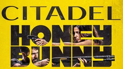 The official first poster of Citadel: Honey Bunny. The official first poster of Citadel: Honey Bunny.