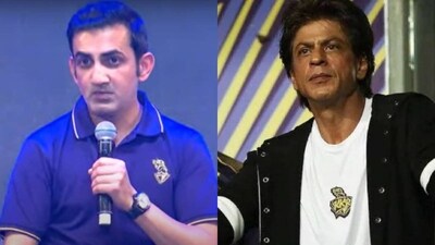 Gautam Gambhir revealed Shah Rukh Khan's message to him on returning to KKR