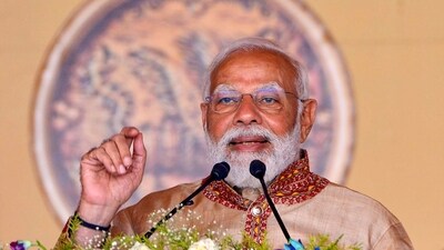 Prime Minister Narendra Modi unveiled projects worth ₹55,600 crore in the Northeast, including the strategic Sela tunnel which will provide all-weather connectivity to Tawang in Arunachal Pradesh. (PTI) Prime Minister Narendra Modi unveiled projects worth ₹55,600 crore in the Northeast, including the strategic Sela tunnel which will provide all-weather connectivity to Tawang in Arunachal Pradesh. (PTI)