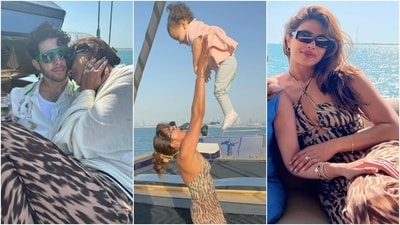 Priyanka Chopra spends quality time with Nick Jonas, Malti and their friends during Dubai holiday. (Instagram) Priyanka Chopra spends quality time with Nick Jonas, Malti and their friends during Dubai holiday. (Instagram)