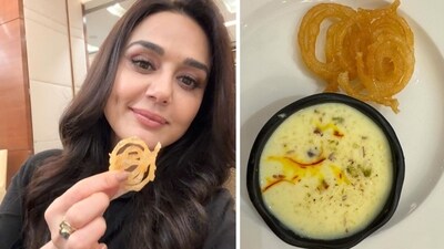 'Rab ne bana di jalebi baby 😍' shared Preity Zinta with her post (Instagram) 'Rab ne bana di jalebi baby 😍' shared Preity Zinta with her post (Instagram)