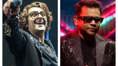 Sonu Nigam; (right) AR Rahman (Instagram) Sonu Nigam; (right) AR Rahman (Instagram)