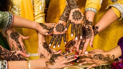 Mehndi is an integral part of hand decorations that match the traditional attire goals. (Unsplash) Mehndi is an integral part of hand decorations that match the traditional attire goals. (Unsplash)