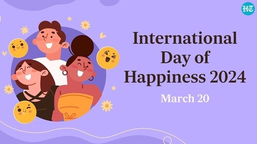 International Day of Happiness is an annual celebration observed all across the globe. (HT Photo) International Day of Happiness is an annual celebration observed all across the globe. (HT Photo)