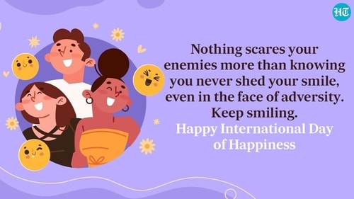 International Day of Happiness is also known as World Happiness Day. (HT Photo) International Day of Happiness is also known as World Happiness Day. (HT Photo)
