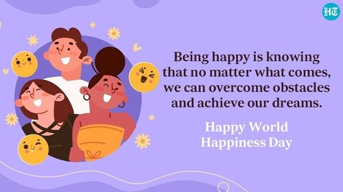 The International Day of Happiness reminds us to recognise the relevance of happiness in our lives. (HT Photo) The International Day of Happiness reminds us to recognise the relevance of happiness in our lives. (HT Photo)