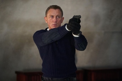 Daniel Craig as James Bond in No Time to Die.