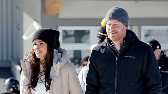 The tRoyal family website has removeed the individual bios of Prince Harry and Meghan Markle (Photo by Andrew Chin / GETTY IMAGES NORTH AMERICA / Getty Images via AFP) (Getty Images via AFP)