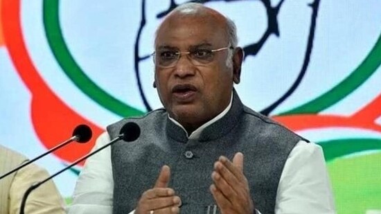 Congress president Mallikarjun Kharge (File photo)