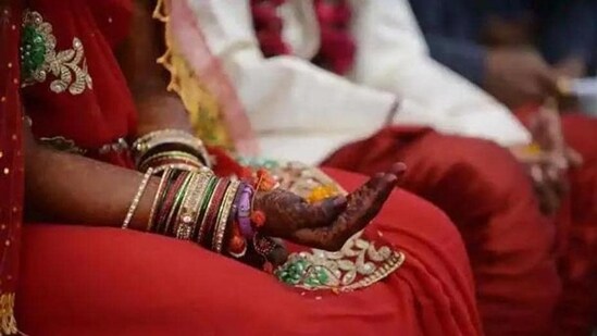 In a bizarre incident, a married woman performed wedding rituals with her brother to get cash and gifts under the Mukhyamantri Samoohik Vivah Yojna in Uttar Pradesh. (Representational picture) (File photo)