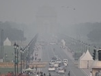 96 per cent of India's population reside in areas where air quality exceeds WHO guidelines by seven times, as per the report. (File) (Raj K Raj/HT PHOTO)