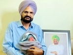Parents of the late Punjabi singer Sidhu Moose Wala, Balkaur Singh, and Charan Kaur welcomed a baby boy on Sunday, almost two years after the singer was killed in Punjab. Parents of the late Punjabi singer Sidhu Moose Wala, Balkaur Singh, and Charan Kaur welcomed a baby boy on Sunday, almost two years after the singer was killed in Punjab.