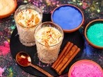 Also known as thandai, bhang is a drink made with a paste obtained from the leaves and flowers of the female cannabis plant, which is then mixed with milk, spices and sweets. (Shutterstock)
