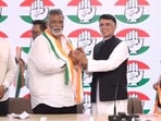 Pappu Yadav joined the Congress on Wednesday and merged his Jan Adhikar Party with the Congress.