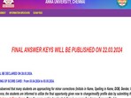 TANCET 2024 Result date announced, final answer key on March 22 