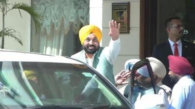 Bhagwant Mann camped in Jalandhar for two days. (HT Photo) Bhagwant Mann camped in Jalandhar for two days. (HT Photo)