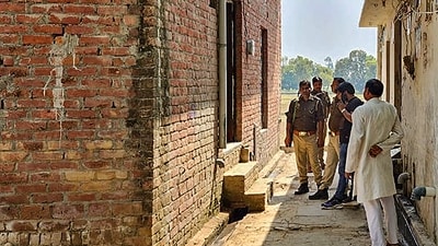 Budaun was tense after a barber killed two minors and was then killed in a police encounter -- all in a few hours on Tuesday evening. (PTI)