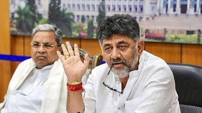 Karnataka DCM DK Shivakumar (PTI) (HT_PRINT) Karnataka DCM DK Shivakumar (PTI) (HT_PRINT)