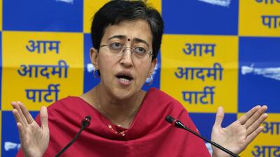 Delhi minister Atishi (PTI) Delhi minister Atishi (PTI)