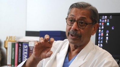 Dr Naresh Trehan chairman and managing director, Medanta Hospital . (Parveen Kumar / HT Photo) Dr Naresh Trehan chairman and managing director, Medanta Hospital . (Parveen Kumar / HT Photo)