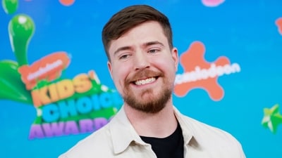 (FILES) US YouTube personality Jimmy Donaldson, better known as MrBeast. (Photo by Michael Tran / AFP) (AFP) (FILES) US YouTube personality Jimmy Donaldson, better known as MrBeast. (Photo by Michael Tran / AFP) (AFP)