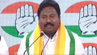 Jai Prakash Bhai Patel joined the Congress at the party headquarters in Delhi (Facebook/mlajpbhaipatel) Jai Prakash Bhai Patel joined the Congress at the party headquarters in Delhi (Facebook/mlajpbhaipatel)