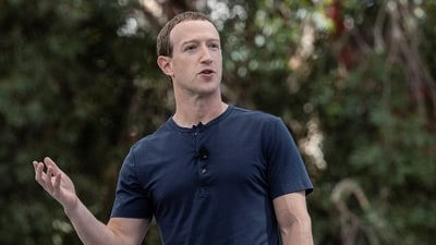 Meta CEO Mark Zuckerberg is seen. It was reported that he has bought a 118-meter boat. (Reuters)