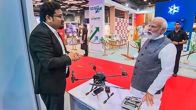 India has emerged as the world's third largest startup ecosystem with over 1.25 lakh startups and 110 unicorns, and is charting a roadmap for becoming a developed nation with the right decisions taken at the right time, PM Narendra Modi said (PTI) India has emerged as the world's third largest startup ecosystem with over 1.25 lakh startups and 110 unicorns, and is charting a roadmap for becoming a developed nation with the right decisions taken at the right time, PM Narendra Modi said (PTI)