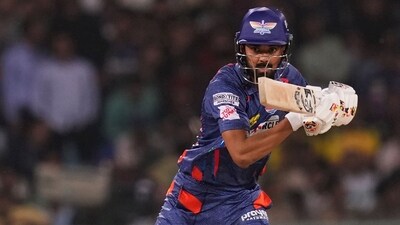 Lucknow Super Giants batter KL Rahul (PTI) Lucknow Super Giants batter KL Rahul (PTI)