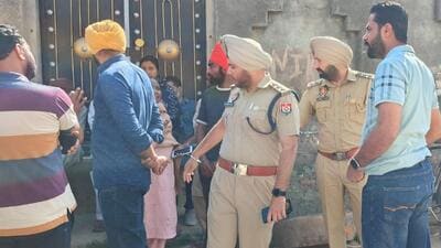 Police investigating the case of spurious liquor being supplied in Punjab’s Sangrur/ (HT Photo) Police investigating the case of spurious liquor being supplied in Punjab’s Sangrur/ (HT Photo)