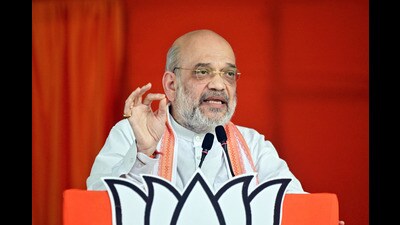 Speaking at a conclave hosted by a private news channel, Union home minister Amit Shah admitted that negotiations are underway with its erstwhile partner of the National Democratic Alliance (NDA) and things will be clear in two to three days. (HT File) Speaking at a conclave hosted by a private news channel, Union home minister Amit Shah admitted that negotiations are underway with its erstwhile partner of the National Democratic Alliance (NDA) and things will be clear in two to three days. (HT File)