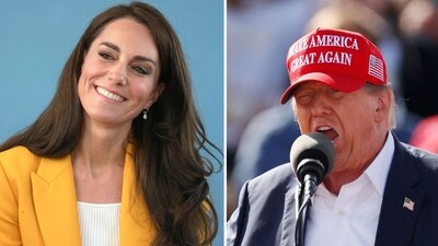 Donald Trump has defended Kate Middleton over her "edited" photo controversy (AP Photo/Kin Cheung, Pool, File, photo by KAMIL KRZACZYNSKI / AFP) Donald Trump has defended Kate Middleton over her "edited" photo controversy (AP Photo/Kin Cheung, Pool, File, photo by KAMIL KRZACZYNSKI / AFP)