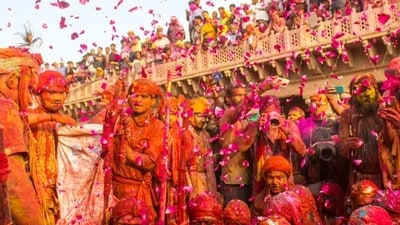 As Holi, a widely celebrated Indian festival cherished not only in India but around the world, draws near, the anticipation for the colourful festivities grows. Each region brings its own essence to this joyful occasion, with vibrant colours and distinctive rituals. Let's delve into a selection of unique Holi traditions observed across different parts of the country. (File Photo) As Holi, a widely celebrated Indian festival cherished not only in India but around the world, draws near, the anticipation for the colourful festivities grows. Each region brings its own essence to this joyful occasion, with vibrant colours and distinctive rituals. Let's delve into a selection of unique Holi traditions observed across different parts of the country. (File Photo)
