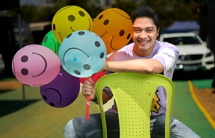 Actor Shreyas Talpade poses for HT City. (Raju Shinde/ HT) Actor Shreyas Talpade poses for HT City. (Raju Shinde/ HT)