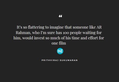 Prithviraj Sukumaran talks about AR Rahman working on The Goat Life. Prithviraj Sukumaran talks about AR Rahman working on The Goat Life.