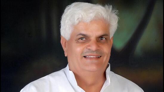 Former Haryana MLA Rampal Majra rejoined the Indian National Lok Dal in Chandigarh on Wednesday and was appointed the party’s state unit chief. (File photo)