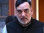 Aam Aadmi Party (AAP) Delhi convener Gopal Rai (Arvind Yadav/HT Photo)